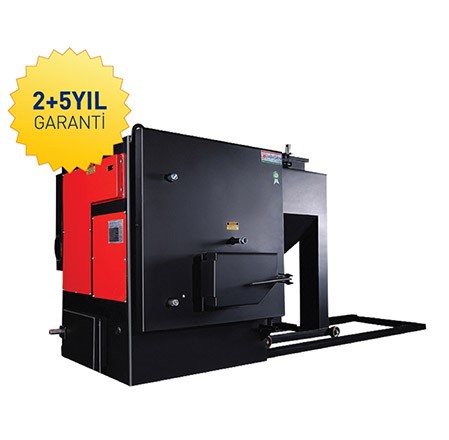 Katı Yakıtlı Üç Geçişli Otomatik Yüklemeli Sıcak Su Kazanı