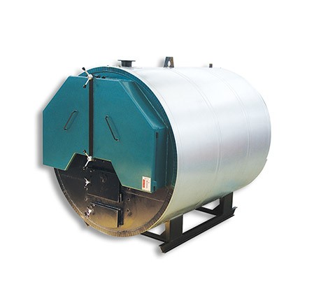 Katı Yakıtlı Silindirik Skoç Tip Üç Geçişli Kalorifer Kazanı