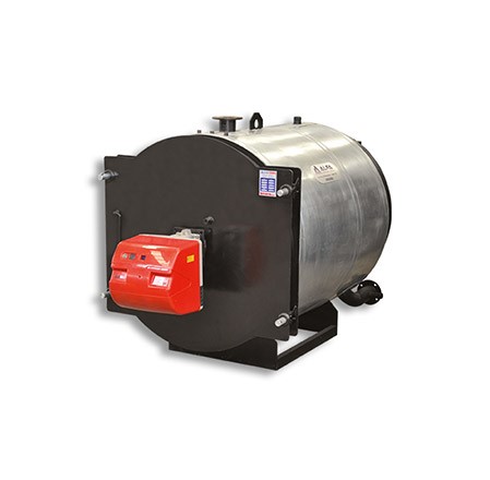 Sıvı Gaz Yakıtlı Tam Silindirik Skoç Tip Üç Geçişli Kalorifer Kazanları